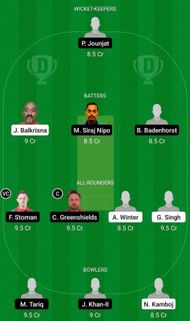 CK vs OEI Fantasy Suggestion Team 1